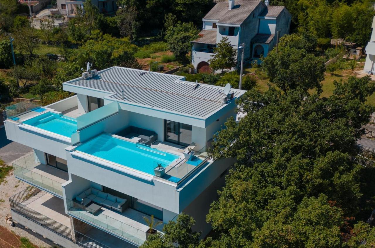 Villa The Boat With Rooftop Pool Matulji Exterior foto